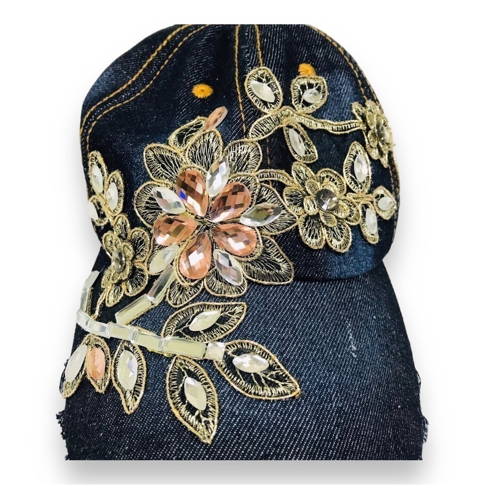 Women Denim Hat - Picture 8 of 10